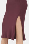 Zivame All Day Cut And Sew Height Extender Saree Inskirt - Mahogary Red — thumbnail 6